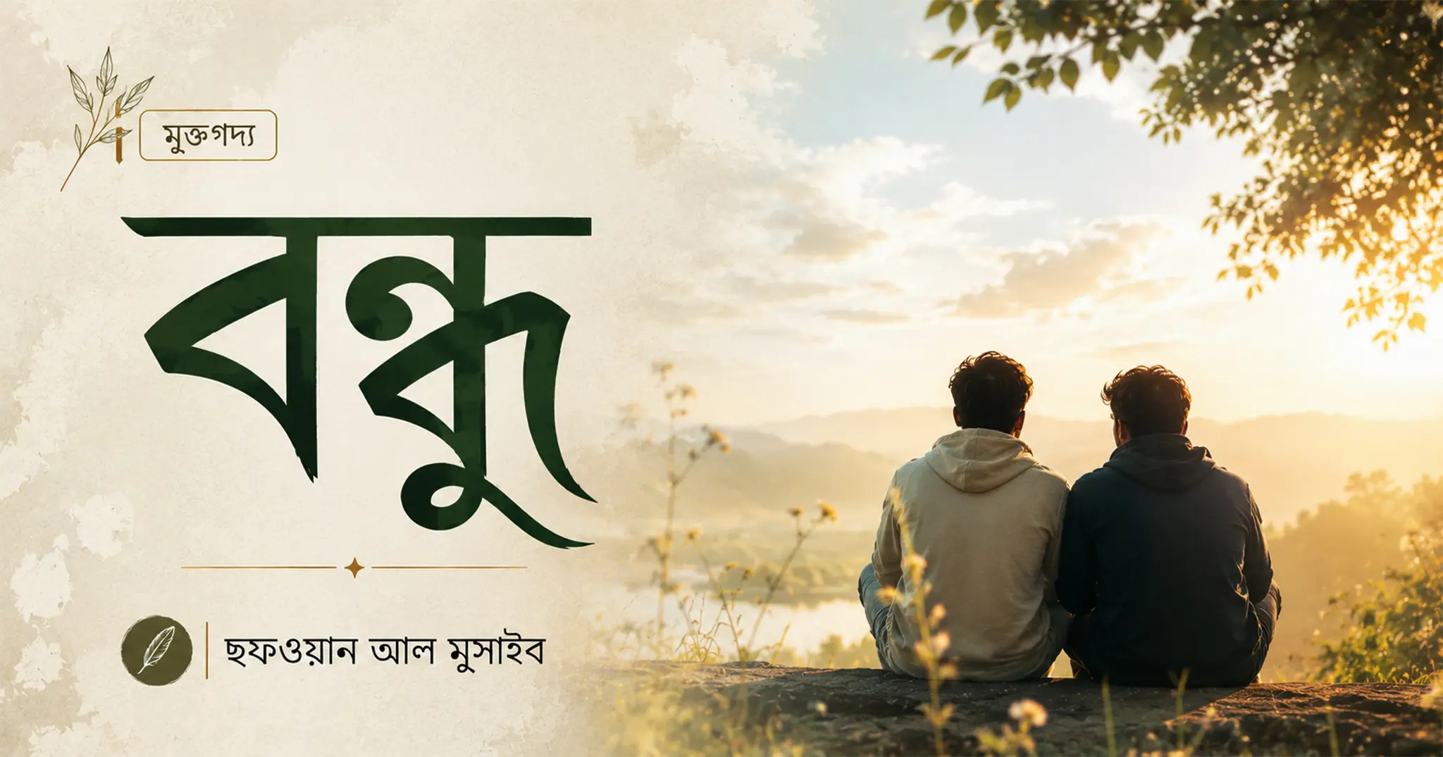 বন্ধুত্ব নিয়ে মুক্ত গদ্য