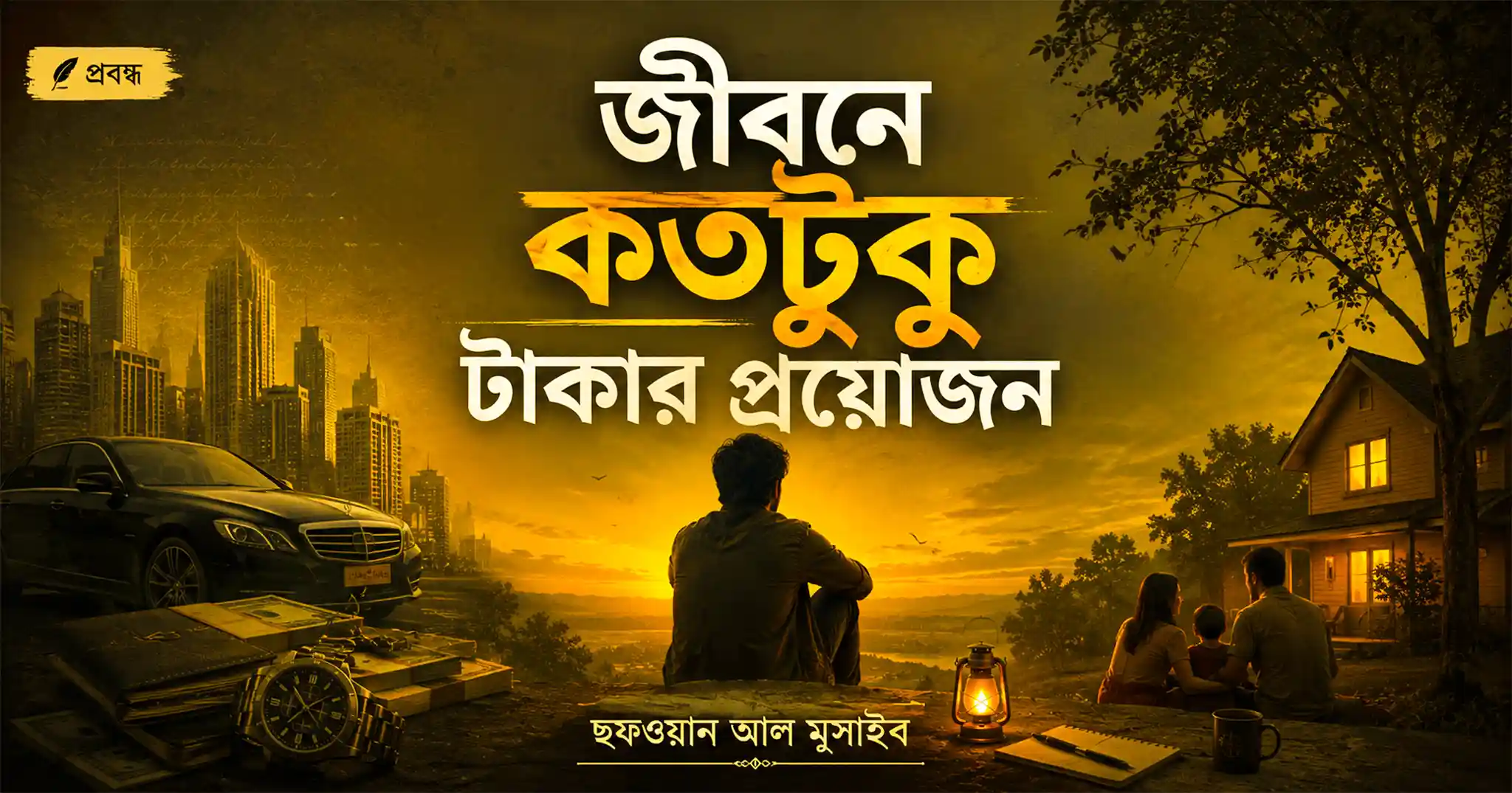 জীবনে কতটুকু টাকার প্রয়োজন | ছফওয়ান আল মুসাইব | Sofwan Al Musaib