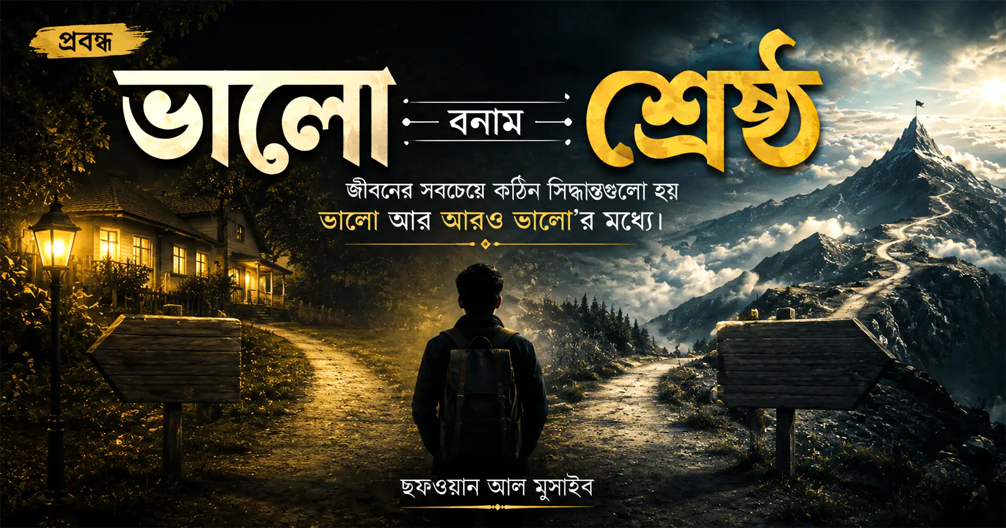 ভালো বনাম শ্রেষ্ঠ | ছফওয়ান আল মুসাইব | Sofwan Al Musaib