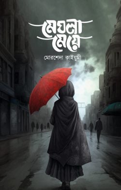 মেঘলা মেয়ে - মোরশেদা কাইয়ুমী বইয়ের প্রচ্ছদ